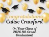 Congrats Calise!